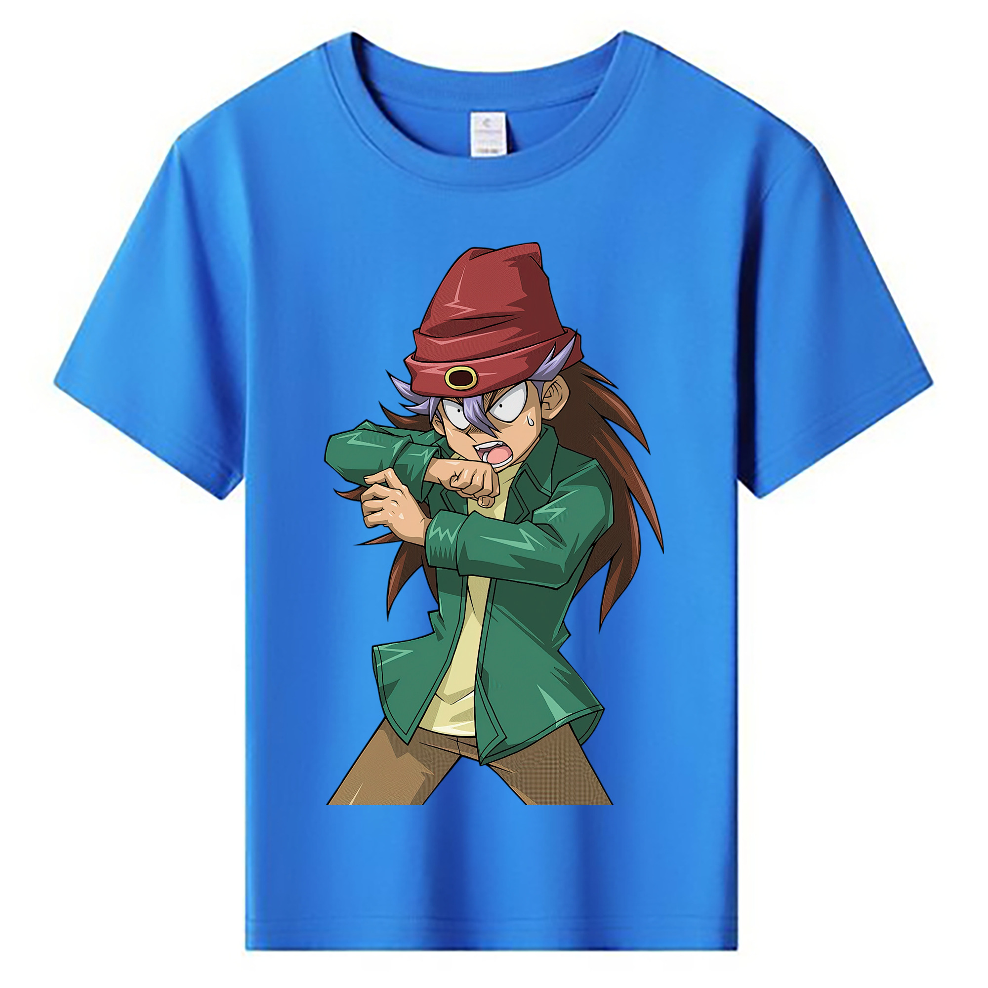 （画像用） 遊☆戯☆王 Yu-Gi-Oh! 綿100％キッズTシャツ（フロントプリント）